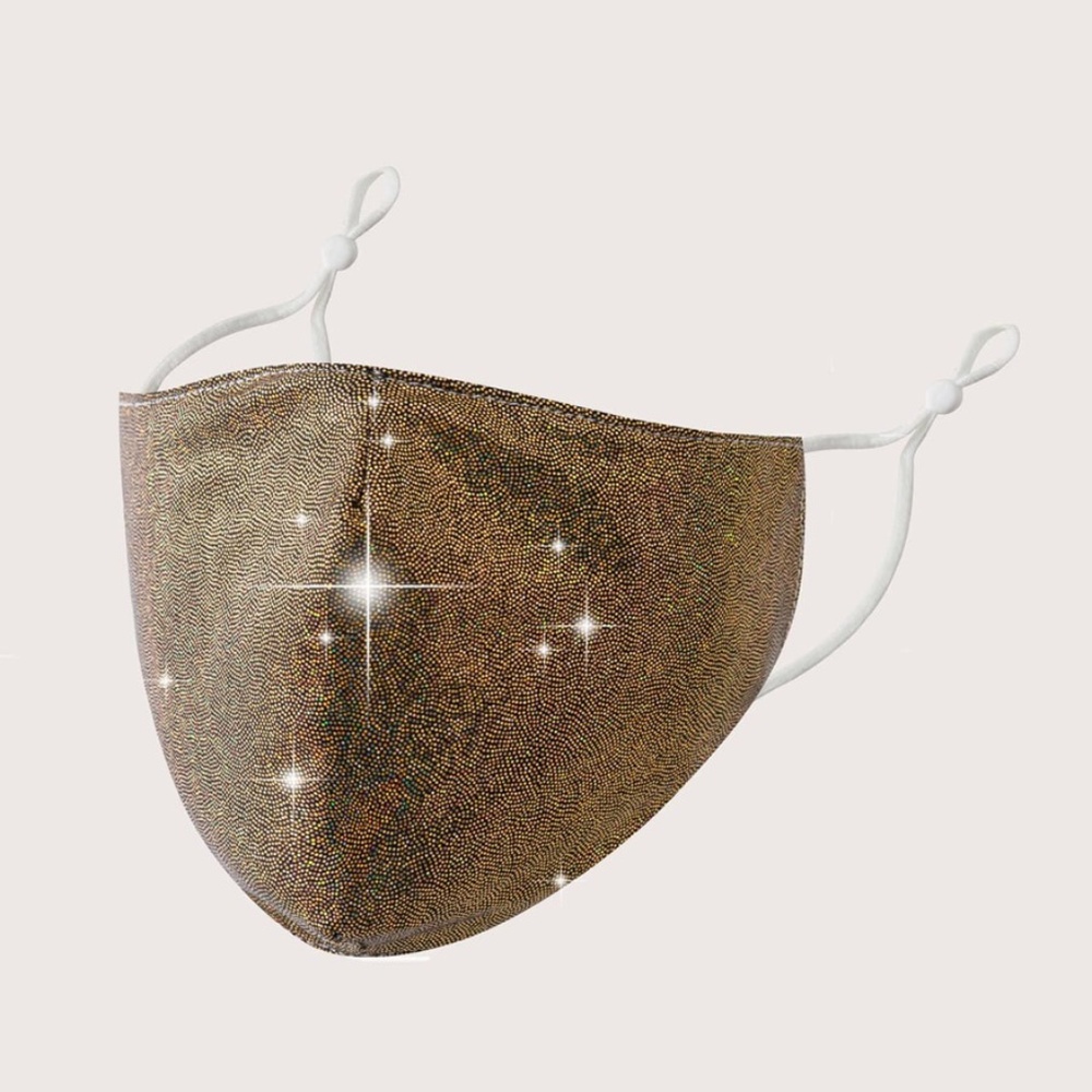 Glitter Filter Face Mask w/2 filters
